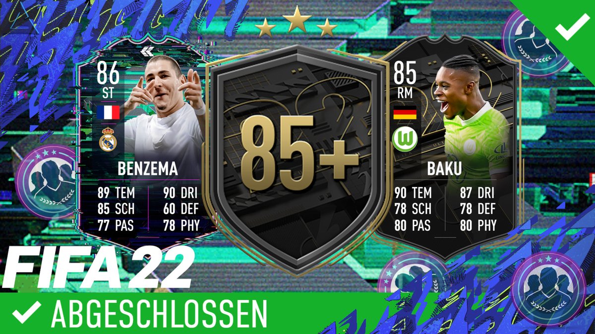 arciigaming's tweet photo. Flashback Benzema SBC 😱😍 85+ Upgrade SBC & Baku Signature Signings Objective
Hier das 2. Video für euch Community! ❤Danke für euren SUPPORT!
- https://t.co/ClnXN7ooH4
#fifa22 #blackfriday #benzema #85upgrade #flashbacksbc #flashsbc #signaturesignings #baku #arciigaming https://t.co/Ow2fzYKB1S