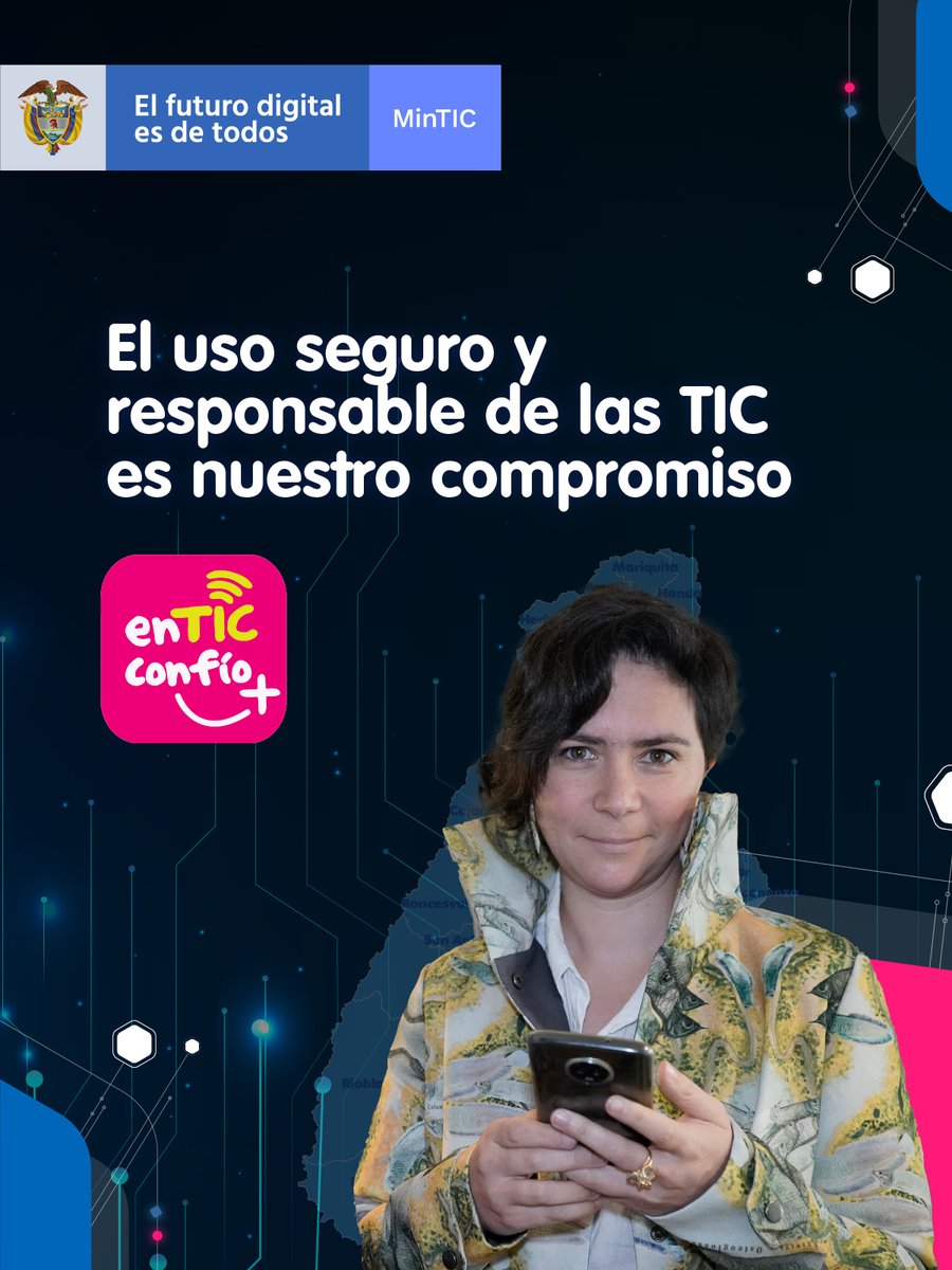 Ministerio_TIC's tweet photo. #TolimaConectado | Gracias a @EnTICconfio ya hemos sensibilizado 63.071 personas en el departamento sobre el uso responsable y seguro de las TIC. Todos los colombianos podrán formarse en este programa y fortalecer sus habilidades digitales. https://t.co/wVzVR0H1Nh