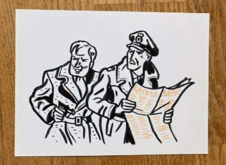 mortimer_blake's tweet photo. Blake&mortimer ↗️ Dans le Raskar Kapac consacré à #BlakeetMortimer, les esquisses du dessinateur Hubert van Rie avec plus de 12 dessins inédits qui illustre les entretiens avec Jean van Hamme, Pierre Arditi, François Rivière,
https://t.co/E19p9QYgb1 https://t.co/7Jmtd63Myk https://t.co/jHG1bmHcTt