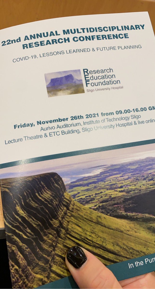 Well done to our very own ADON in NPDU <a href="/Teresadt22401ie/">Teresa Donnelly</a> 👏 Representing nursing so insightfully, as always, at the 22nd SUH Research Conference today. A very informative &amp; enjoyable day by all accounts!