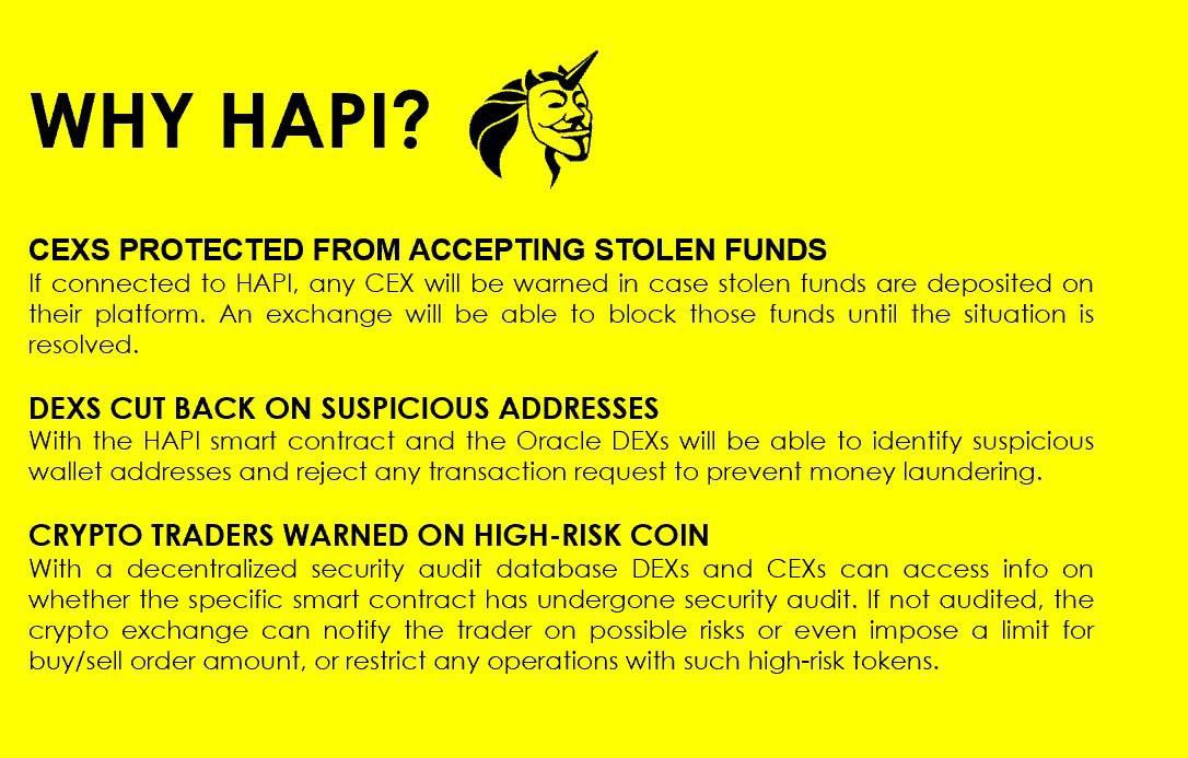 azazel_birsha's tweet image. For sure $HAPI protocol #SafeCex #SafeDex 25mil mc max supply 1mil tokens big partnerships @solana @NEARProtocol @HECO_Chain @XinFin_Official @0xPolygon @avalancheavax @ReefDeFi