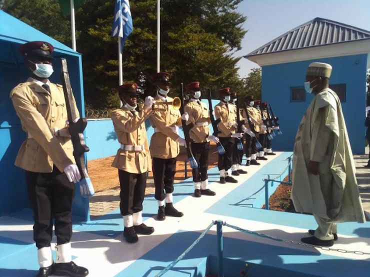 Governor Bagudu Commissions New FRSC Office Complex in Kebbi.