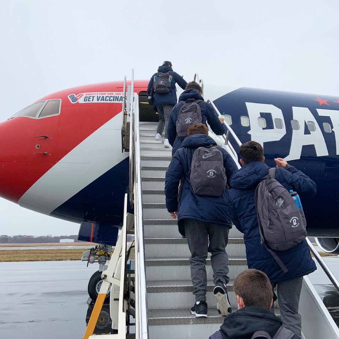 The <a href="/UNHMSoccer/">UNH Men's Soccer</a> team is on their way to Oregon to take on No. 1 seed Oregon State in the <a href="/NCAA/">NCAA</a> tournament.

Enjoy the ride!