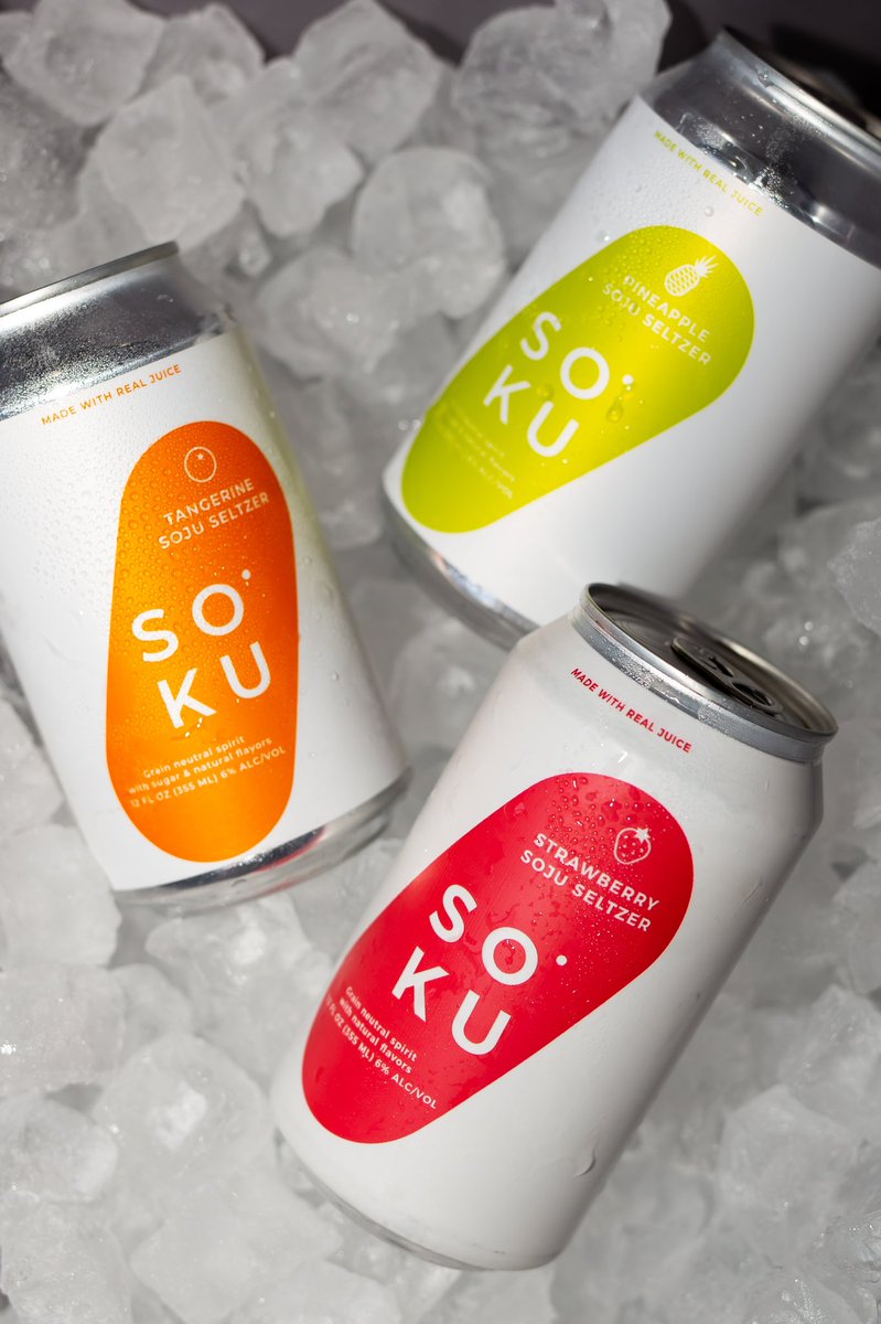 Get free shipping on our latest drop, SOKU, America’s first Soju Sparkling Cocktail this weekend only at drinksool.com 🥳🥂 #blackfriday