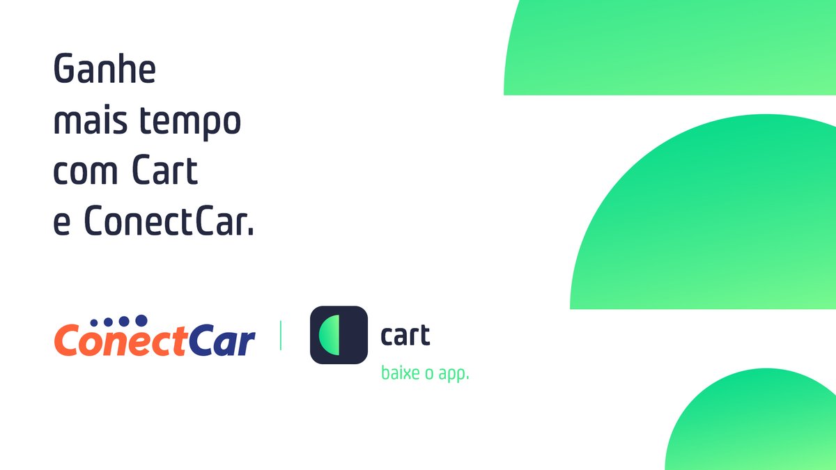 appcartbr's tweet photo. Com Cart você tem agilidade e segurança ao passar em 100% dos pedágios e em mais de mil estacionamentos pelo país. Peça seu adesivo no app agora mesmo e aproveite 12 meses de mensalidade grátis. https://t.co/UvIXrMM6aT https://t.co/uWhwdJ9hJB