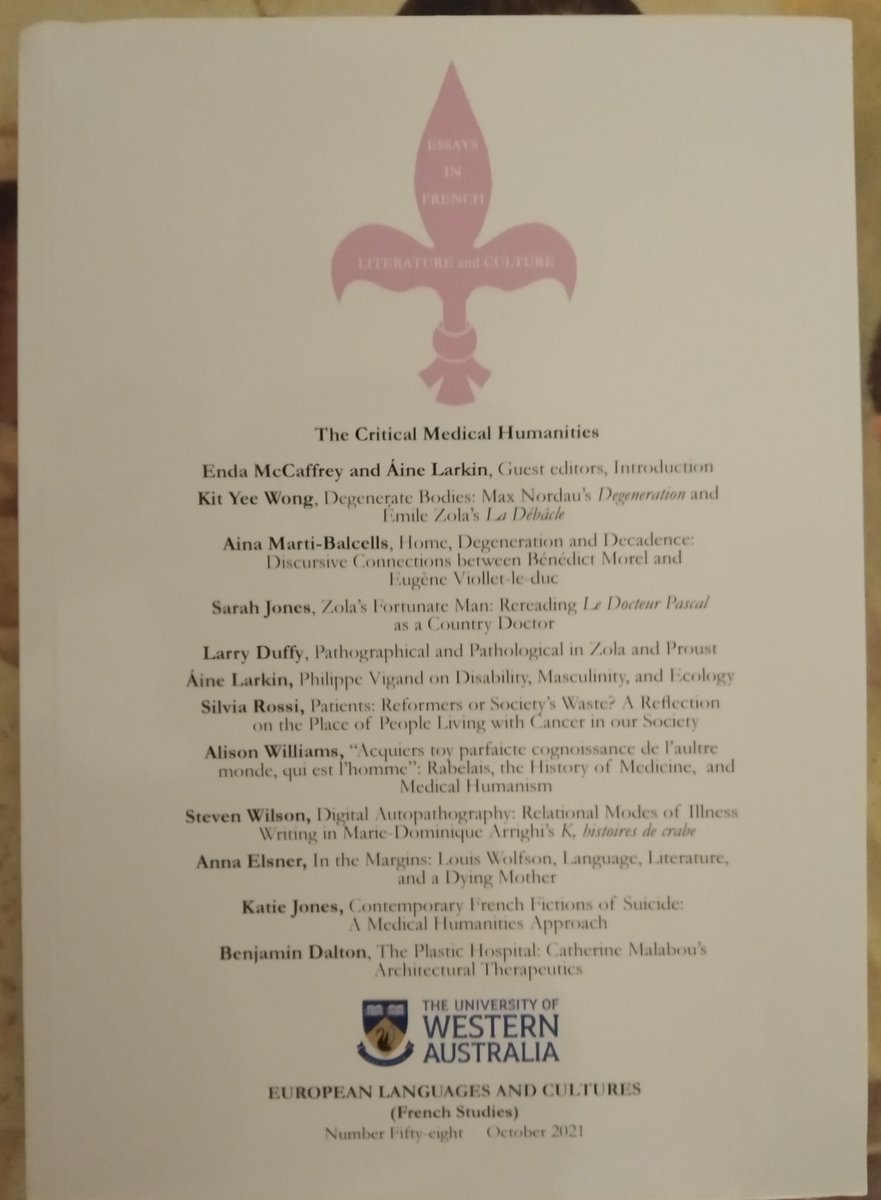 SissiToGo's tweet photo. #FrenchMedicalHumanities #CriticalMedicalHumanities #MedicalHumanities #MedHum #PrintedMaterial https://t.co/IDb08BzVNA