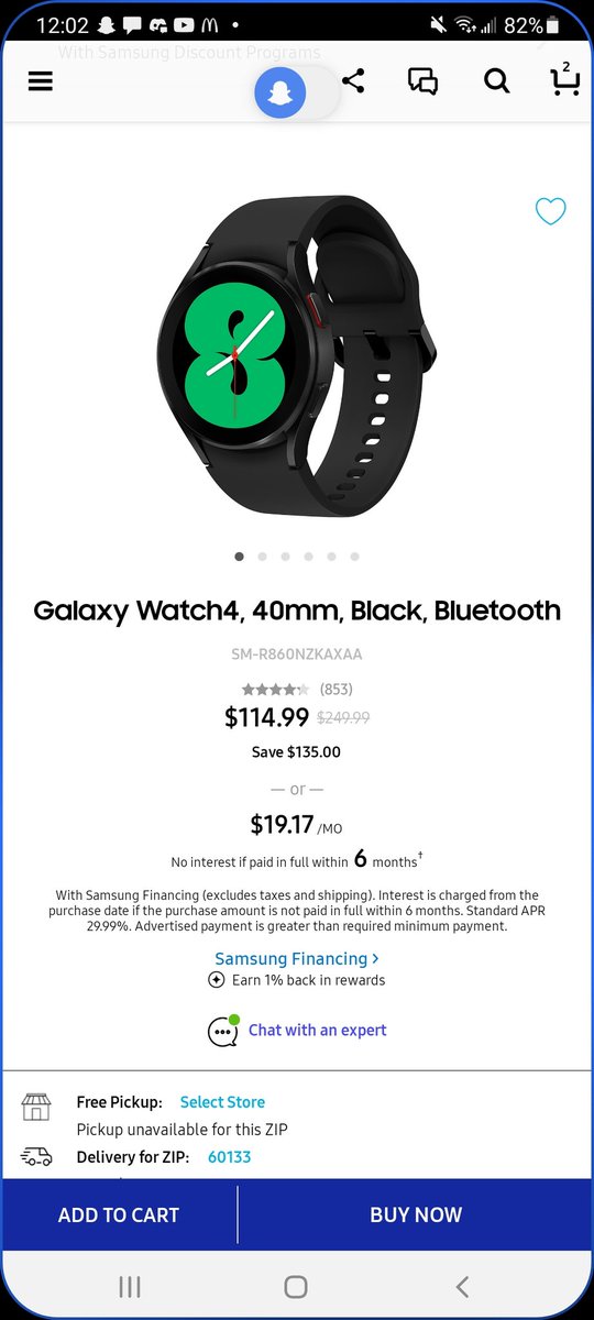strictly3strip2's tweet photo. @SamsungMobileUS @ArdentReverie1 @SamsungMobile @SamsungMobileUS What's up with the bait and switch/false advertising? When you navigate your website it says nothing about trade-in to get the promo price but yet you guys wont honor the $114 for the price of the watch? Very poor customer service experience! https://t.co/3j82VboeQV