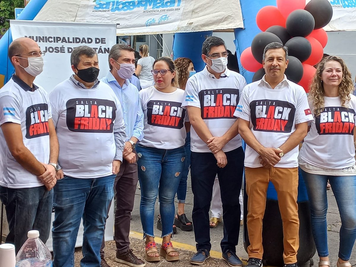 danielbetzel's tweet photo. MAS FEDERAL QUE NUNCA!! Hoy lanzamos desde Metan #SaltaBlackFriday para toda la provincia junto al Ministro de Economía, Intendente de Metán, Presidente de la Cámara de Metán, Autoridades y el Secretario de Industria, Comercio y Empleo. https://t.co/LBI1JRACSq