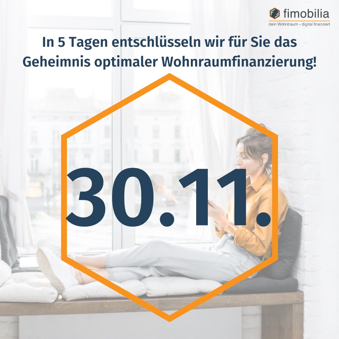 innocube_MPD's tweet photo. Bald ist es soweit, nur noch 5 Tage!
Stay tuned! #fimobilia #immobilienfinanzierung #wohnraumfinanzierung #finanzierung #golive https://t.co/NMQOQ90x9y