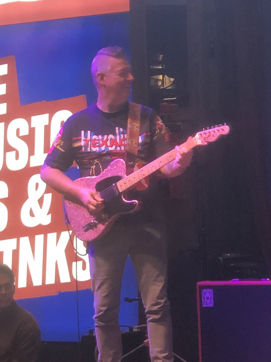 cjtd97's tweet photo. When you are in Nashville at Blake's Bar-Ole Red-and the guitar player is wearing one of the best!!!! https://t.co/PJlb6K8zyF