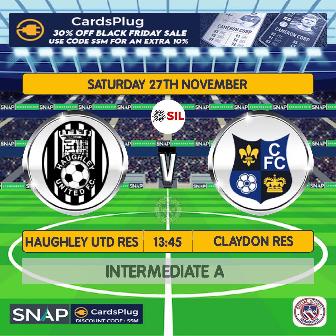 Claydon_FC's tweet photo. The Reserves are in league action tomorrow as they pop over to @HaughleyFc. #MaintainForm #IntermediateA #SittingTop #OneClub ππ€π https://t.co/6X7eUCcnne