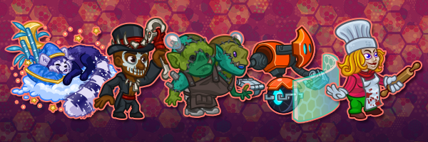 crusadersIdols's tweet photo. Join these crusaders this weekend as they continue to consume all the lovely pies and deal with the aftermath.
Buffs for Chef Casey, 43G1S, Momma's Monster, Khouri, the Witch Doctor, & Kaala Rigel active until 12 PM PT Mon, Nov 29th.
More info in-game!
#cotli #indiedev https://t.co/pDle2MLpOa
