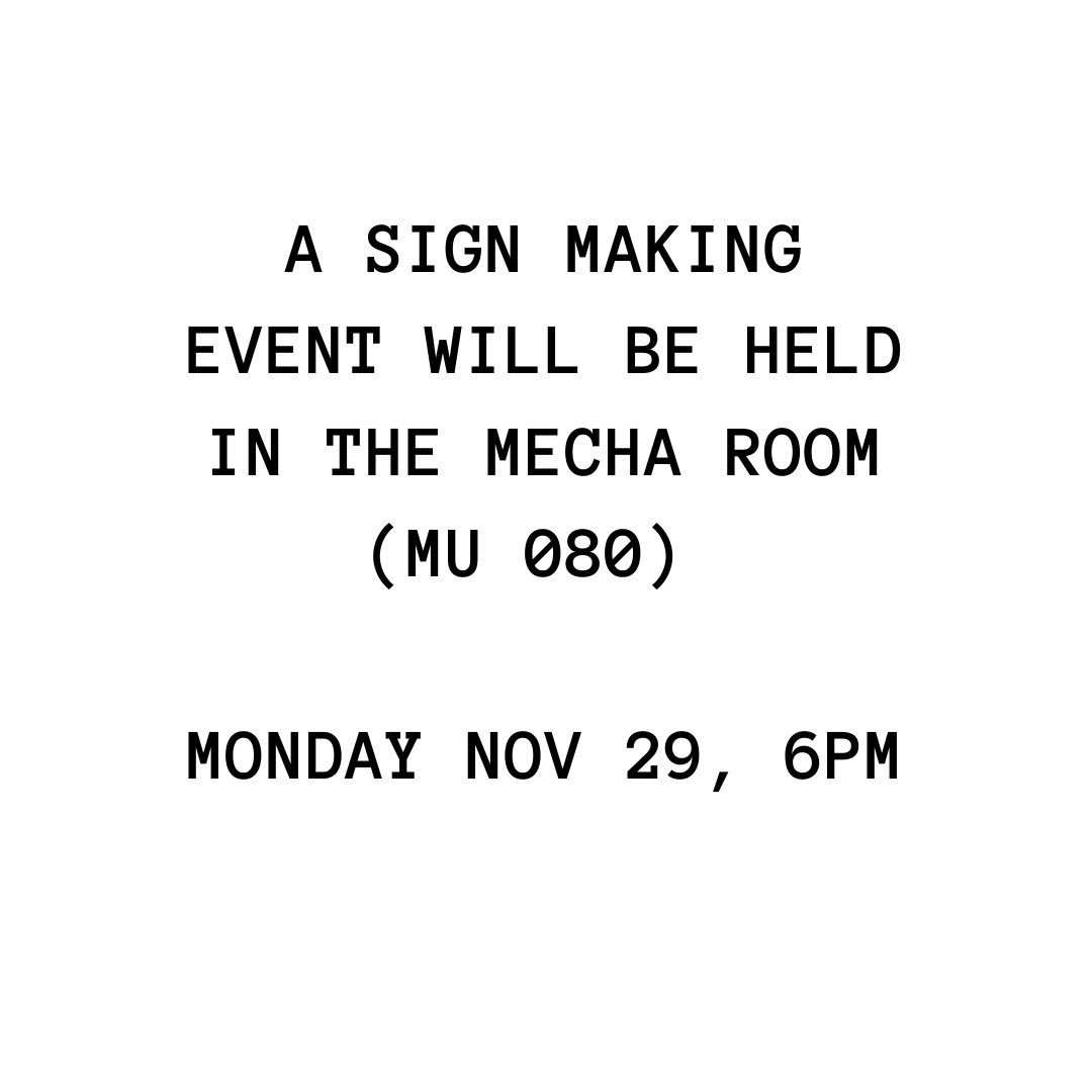 SFSASU's tweet image. Join us and rally against racist murderer Kyle Rittenhouse being permitted on our campus – Wednesday at 3:30 outside the Nelson Fine Arts Center on campus