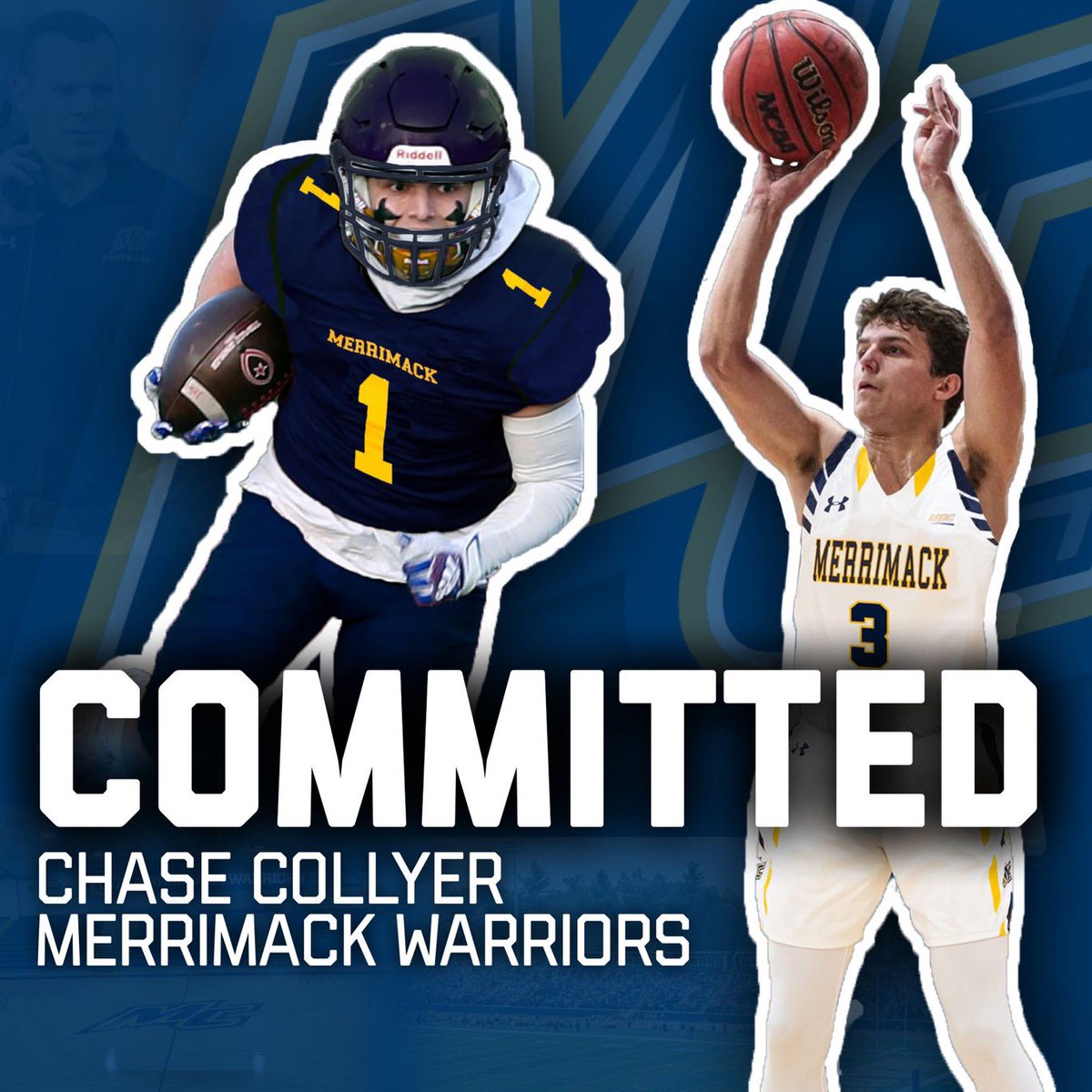 100% committed <a href="/Merrimack_FB/">Merrimack Football</a> <a href="/CoachDanCurran/">Dan Curran</a> <a href="/CoachJeffMoore/">Coach Jeff Moore</a> <a href="/SupremeAthlete_/">SupremeAthleteCT</a>