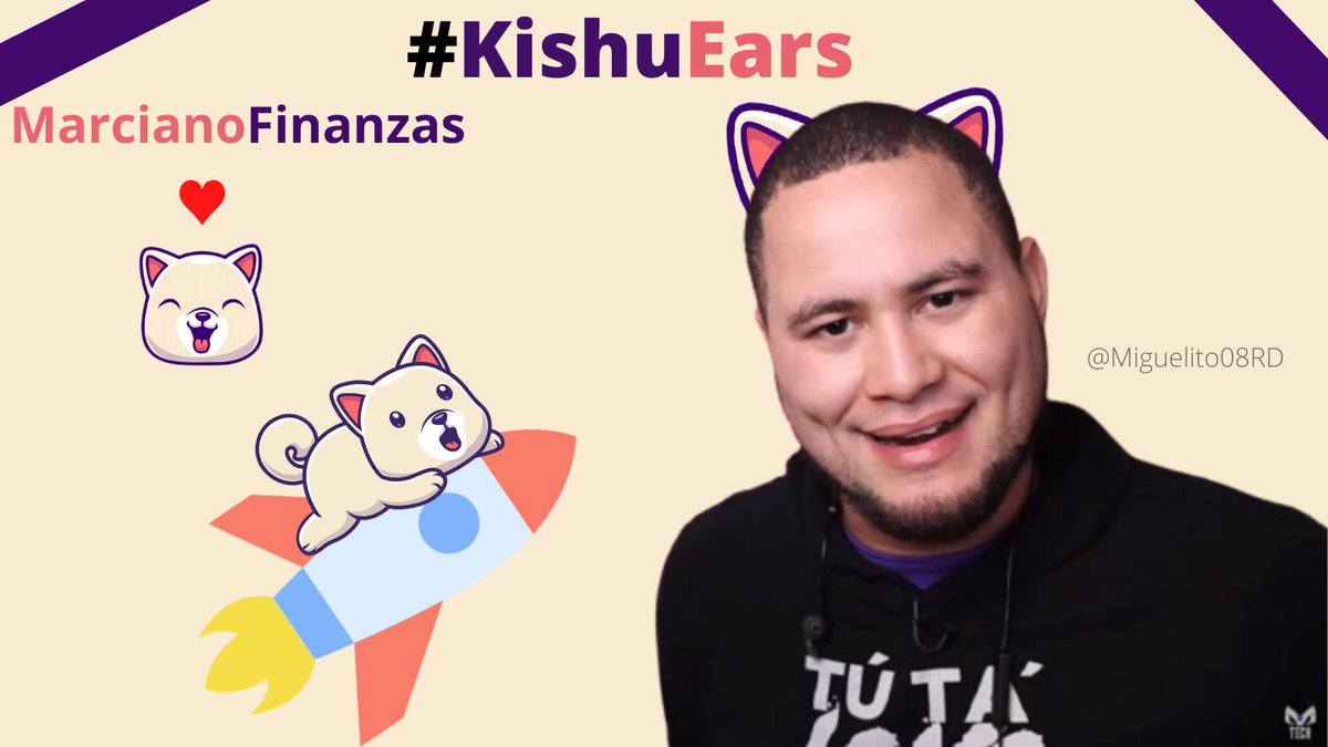 #KISHUEARS <a href="/MARCIANOPHONE/">MarcianoTech/Finanzas/Vlogs</a>  <a href="/InuKishu/">Kishu Inu</a>  Lovee Kishu mi bro ❤️❤️❤️🇩🇴🇩🇴 #KISHU