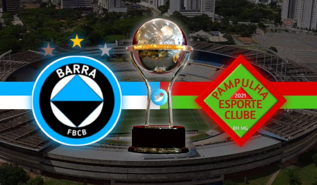 BarraFBCB's tweet photo. Em um sorteio, está definido que o Barra enfrentará o @pampulhaec, pela Semi-Final da #CopaTwitter.
Conto com todos vocês! https://t.co/1nNxgD7lwc