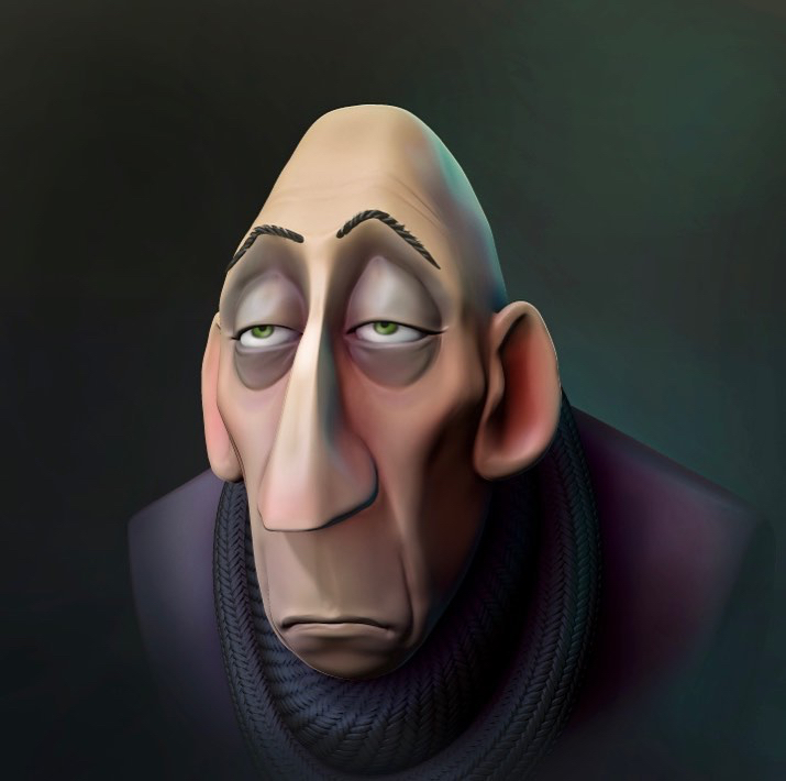 vfs's tweet photo. “This one was started as a one hour sculpt, but I went a little more:) Fan art on the one of the characters from Ratatouille movie :)”

Anton Ego, sculpted in ZBrush by #VFS3D graduate, Ksenia Krasova.

#VFSalumni https://t.co/lwmJysK19y