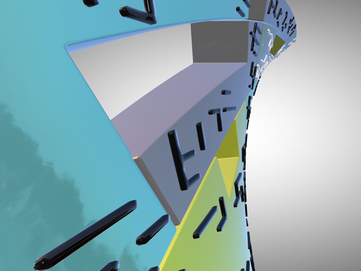 JBilatz's tweet photo. 'Parts of Void' series: A writing designed to lack meaning
Part of Void 11_d7
by @jbilatz
@KnownOrigin_io
1 of 1 • Now Available for Ξ 0.3
https://t.co/fxXju1chgp
#cryptoart #NFT #cryptoartist #ETH #generative #asemic #writing #partsofvoid #algorithmic #processing #blender #glb https://t.co/YaqeXtsOQB
