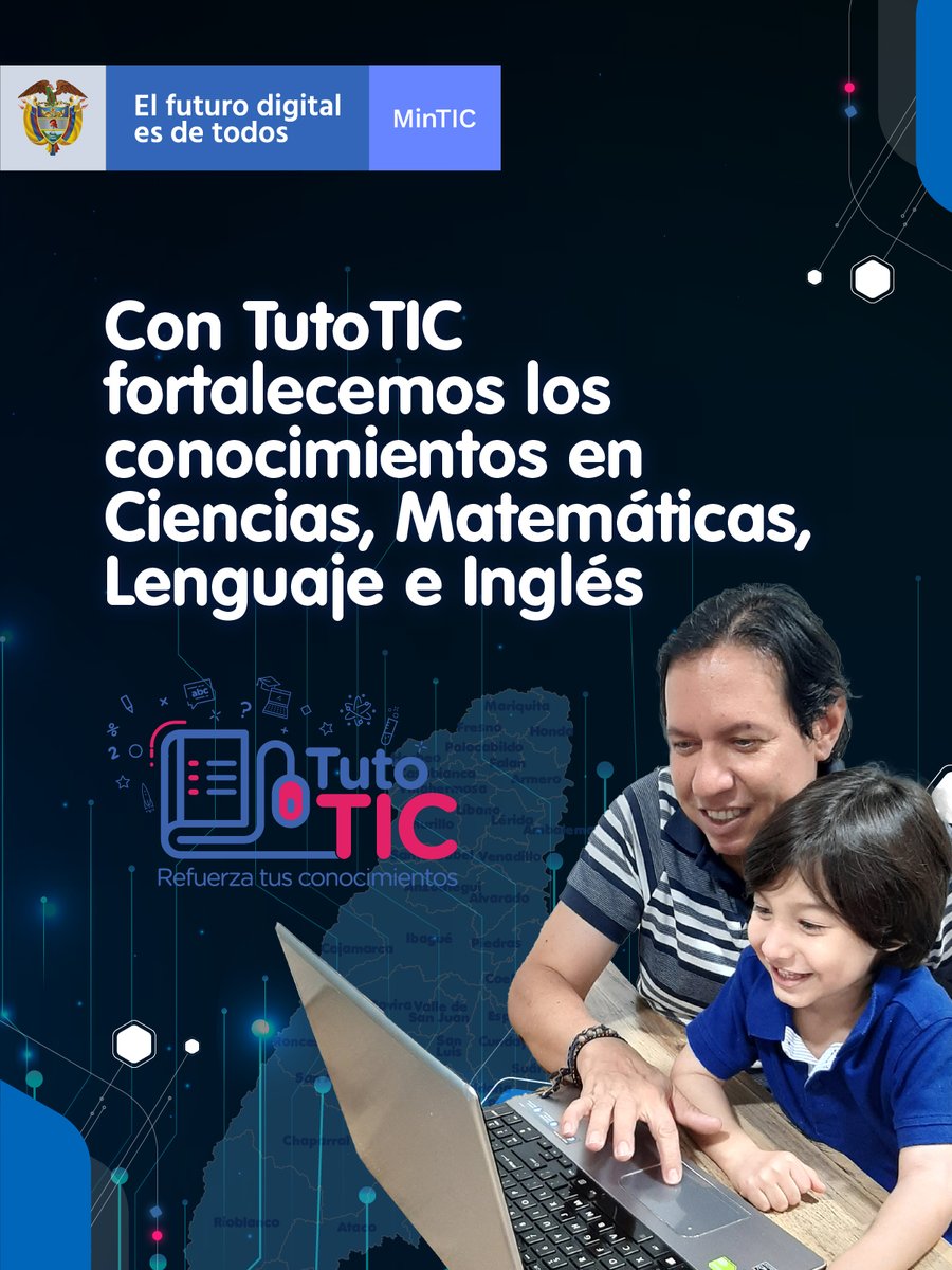 Ministerio_TIC's tweet photo. #TolimaConectado | A través del programa #TutoTIC hemos realizado 874 tutorías en 17 municipios, que consisten en brindar un refuerzo académico para los estudiantes. Conoce más en https://t.co/b0sdZ5wXdy https://t.co/wb8PuXLLJP