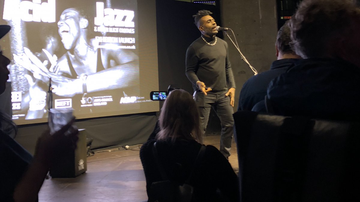influence_proj's tweet photo. Massive Thank You @FemiFem @omarlyefookMBE @snowboymark & guests for a great party!! and Fantastic!! night of Music celebrating #Acid #Jazz 🎶🎶 #theinfluenceproject https://t.co/evmVwyE74P
