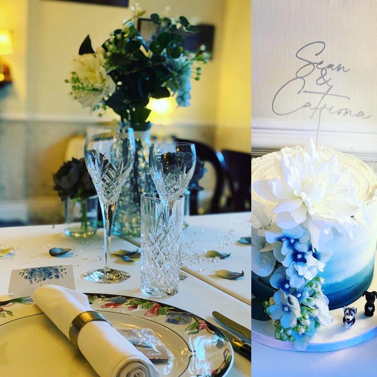 Congratulations to our lovely Bride &amp; Groom, Sean &amp; Catriona 💕 #weddings #love