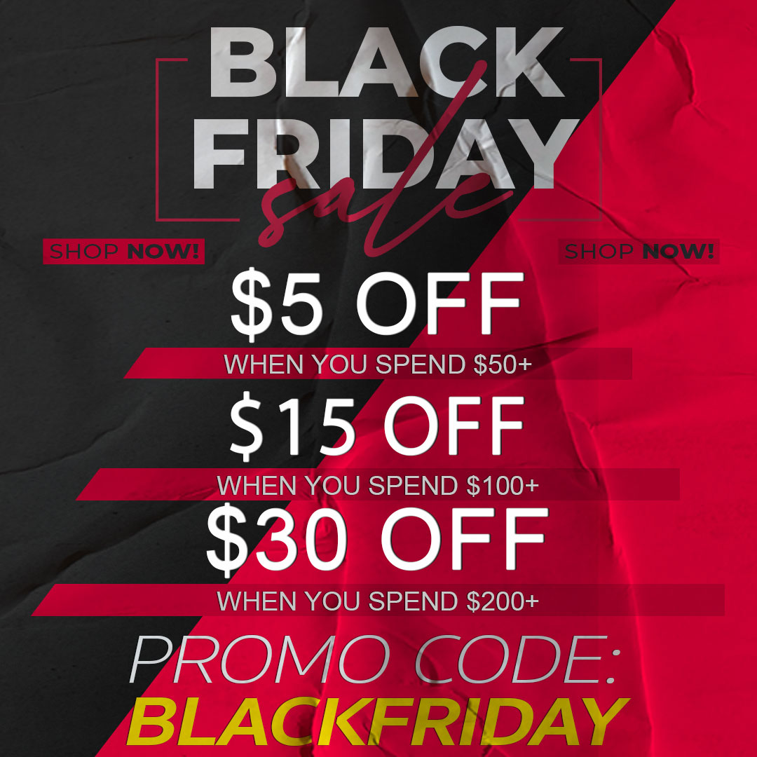⚫ Black Friday Super Sale! Take $5 OFF - $15 OFF - $30 OFF your Entire Order! ⚫

Promo Code: Blackfriday

#blackfriday #blackfridaysale #vapesale #vapestore #vape #vapeon #vapelife #provape #aspire #smok #voopoo #naked100 #bangxl #flum #flumbars
