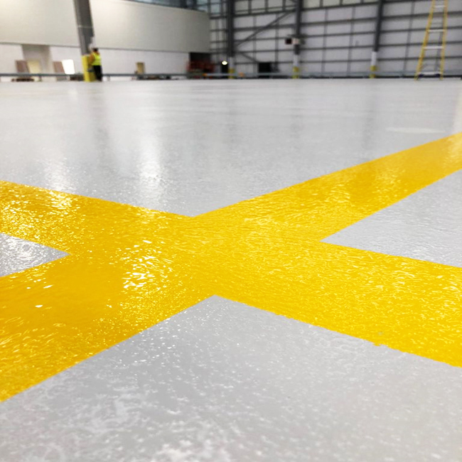 Make it safe! 
#safetylines #demarcations #healthandsafety #industrialflooring #flooring
