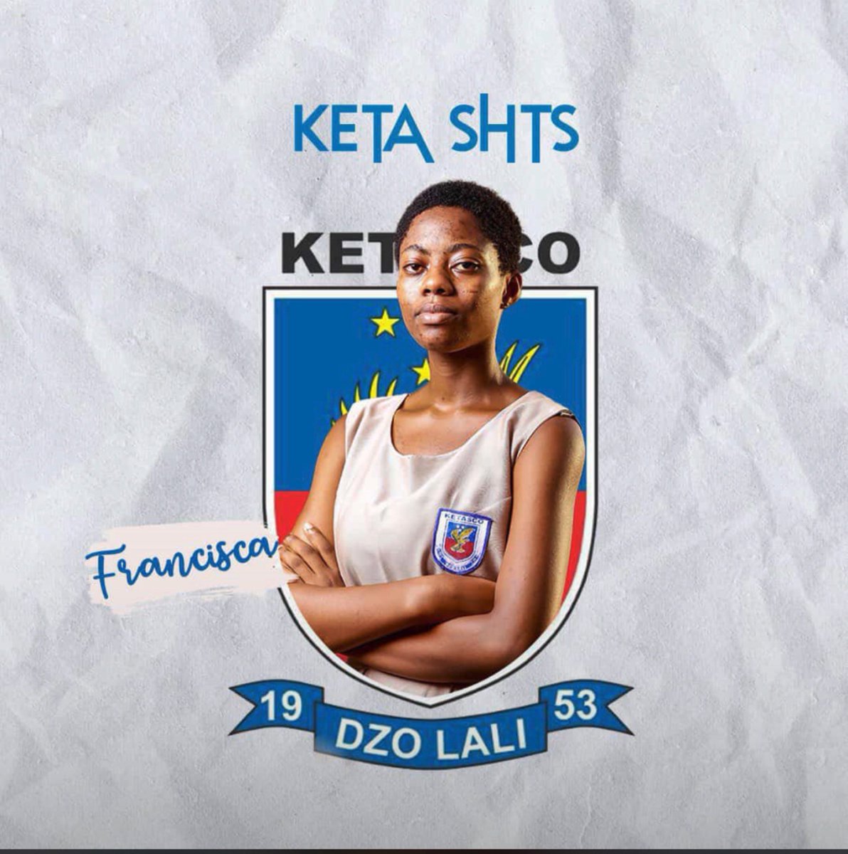 d_yhaw's tweet photo. Lady of the moment.. Ketasco lost but to us you are the winner🎉🎉Kudos Francisca🎉🎉 #NSMQFinals https://t.co/xx6S4HNUsB
