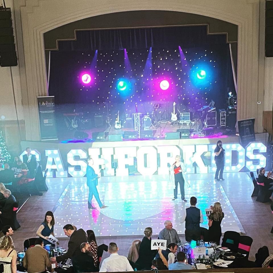 swaudiouk's tweet photo. Cash for Kids Dumfries done! Well done everyone for raising so much money for a great cause in the region. https://t.co/5oduvU9RN3
