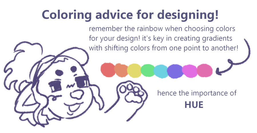 Peachepines's tweet photo. very short and stupid tip if you like how i color! https://t.co/SFy7g1cSHz