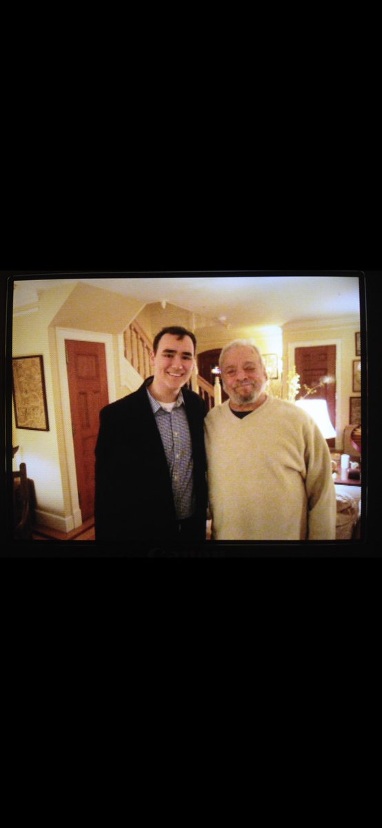 NGrant97's tweet photo. As a mom, I’m happy I was able to give this moment to my son. As a human, I’m grateful for everything MR Sondheim gave to the world. May his memory be a blessing. #stephensondheim https://t.co/aUFVsnWHBK