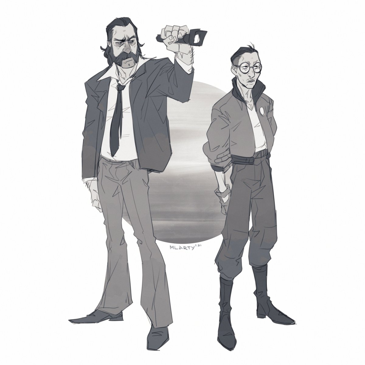 maeters_art's tweet photo. Good morning, detectives
#DiscoElysium https://t.co/o0CtOMaZeL