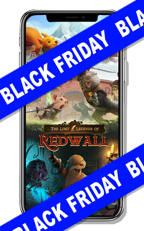 RedwallGame's tweet photo. ▪️BLACK FRIDAY▪️ madness is here! Treat your inner adventurer to The Lost Legends of Redwall!🛡️
Download today for FREE! 
iOS: https://t.co/HQG7Mlp0TW
Android: https://t.co/xAd3joBuWY

#Redwall #BrianJacques #LLOR #Eulalia #adventure #story #gamers #thanksgiving2021 #blackfriday https://t.co/IPNsL0lwue