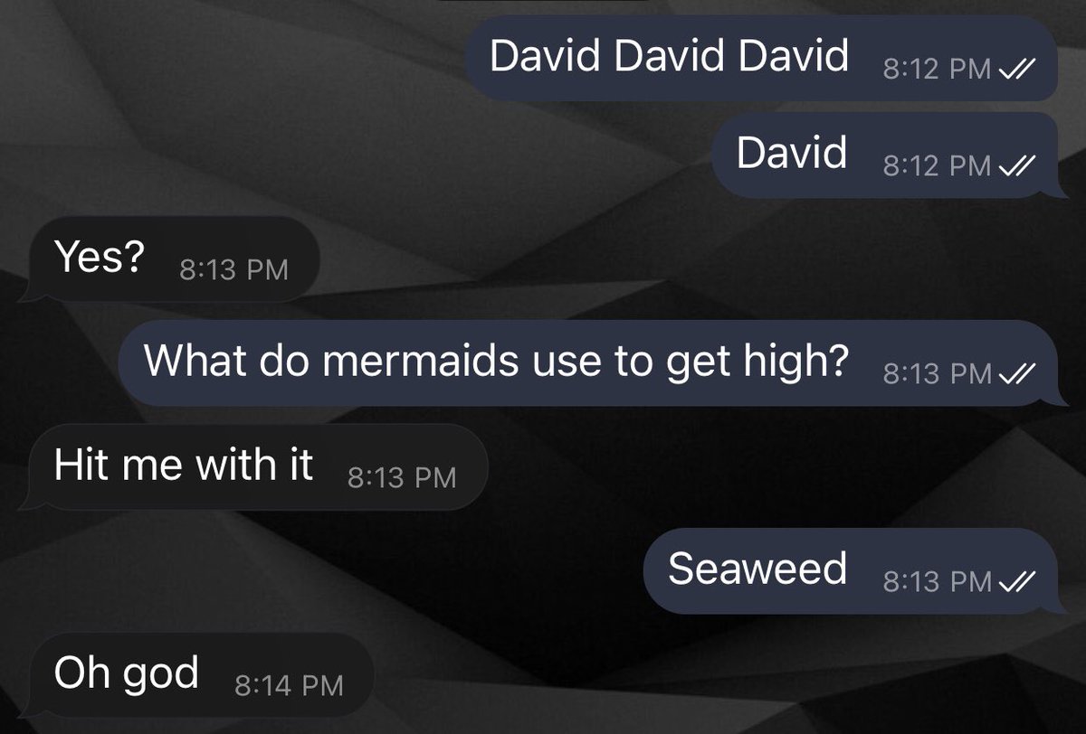 I are funny.