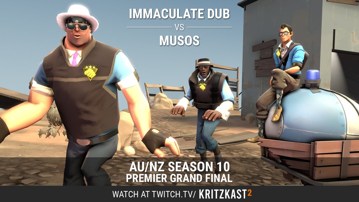 🎶 Cause <a href="/RSLTF2/">Respawn League</a> gon' give it to you, Sunday night, and we in a new spot. Don't believe us? Just watch! The Premier Grand Final for AU/NZ, don't believe us, just watch! 🎶

🗓️ Sun Nov 28th
🕘 21 AEDT | 11 CET | 10 GMT
📺 twitch.tv/kritzkast2