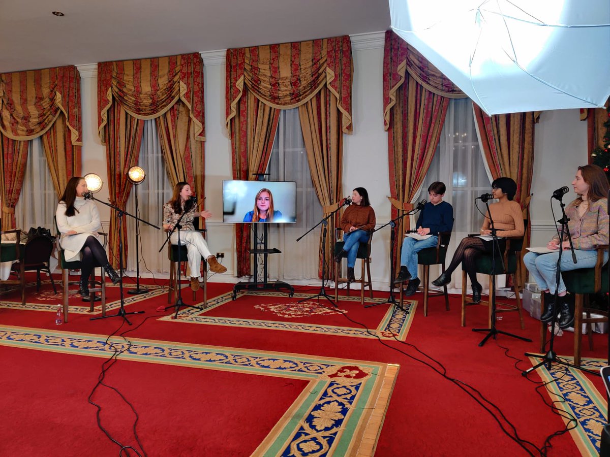 Valerie Duffy 🇮🇪 (@duffyvalerie) on Twitter photo Wonderful, world first live discussion tonight with the #SustainableSleepoverClub Podcast.
Focus on <a href="/UN/">United Nations</a>, politics, meaningful youth engagement, & #SDGs Special input from @irishmissionun Ambassador Geraldine Byrne Nason.
Listen to understand. Not to respond!
#OWW21 #Youth2030 Wonderful, world first live discussion tonight with the #SustainableSleepoverClub Podcast.
Focus on <a href="/UN/">United Nations</a>, politics, meaningful youth engagement, & #SDGs Special input from @irishmissionun Ambassador Geraldine Byrne Nason.
Listen to understand. Not to respond!
#OWW21 #Youth2030