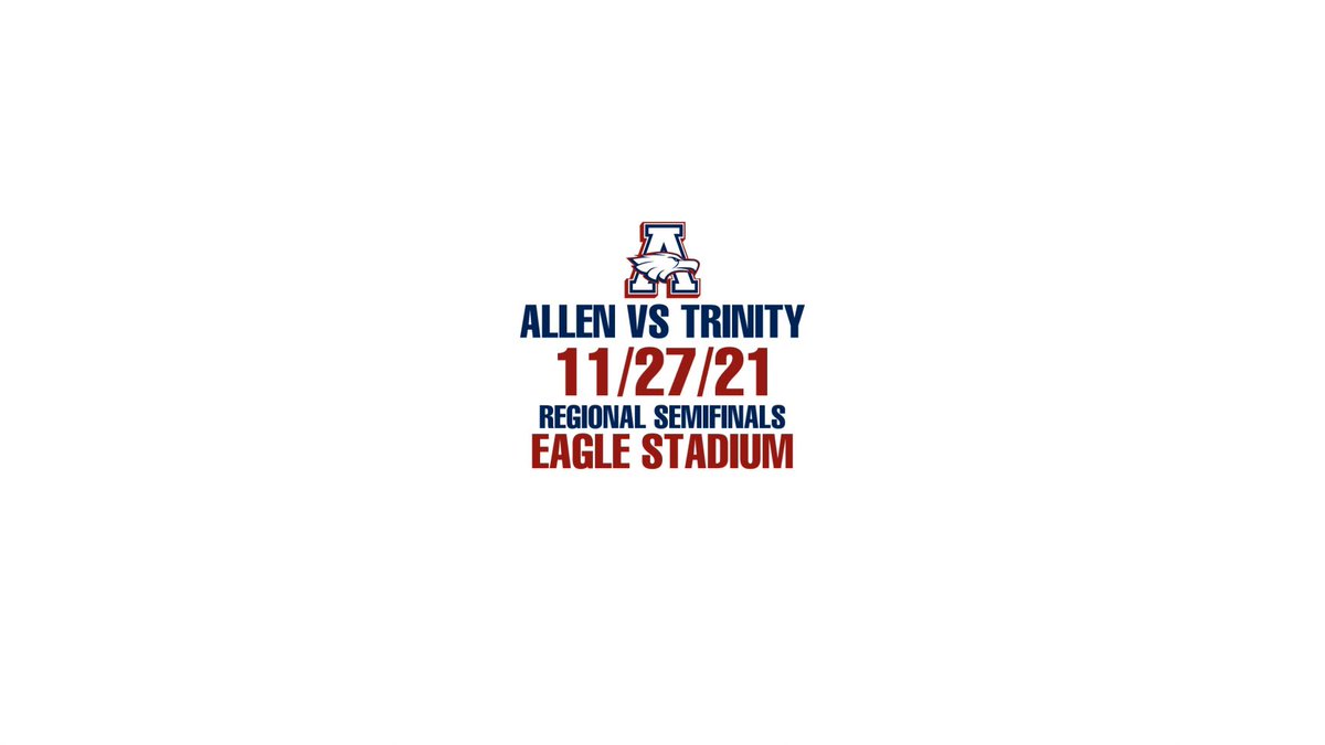 alleneaglesfb's tweet photo. Less than 24 Hours Out…Sunshine, Rain, Sleet, or Snow our young men are ready to fight! Come early, stay late, be loud, and pack Eagle stadium for this 3rd Round Battle. #RecruitTheA #EaglePride https://t.co/fbjE3VXVfi