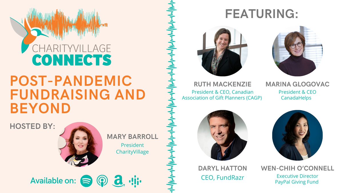 Here's a SNEAK PEEK at our brand new podcast, hosted by our president, Mary Barroll! Watch the trailer for the first episode on Post-Pandemic Fundraising and Beyond - the first full episode drops on GivingTuesday! 

Listen to the full trailer here: okt.to/1ZniWk