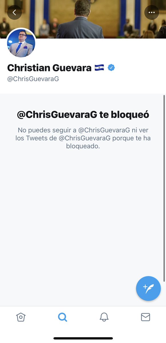 robcepciom's tweet photo. Y así colecciono bloqueos de nuestros fantásticos diputados. Arriba la libertad de expresión @AsambleaSV @PresidenciaSV @nayibbukele Corruptos. https://t.co/aqyxg6FbuG