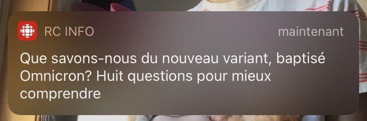 Je ne savais pas qu’Omnikron était de retour! Petite coquille de <a href="/RadioCanadaInfo/">Radio-Canada Info</a> 😅