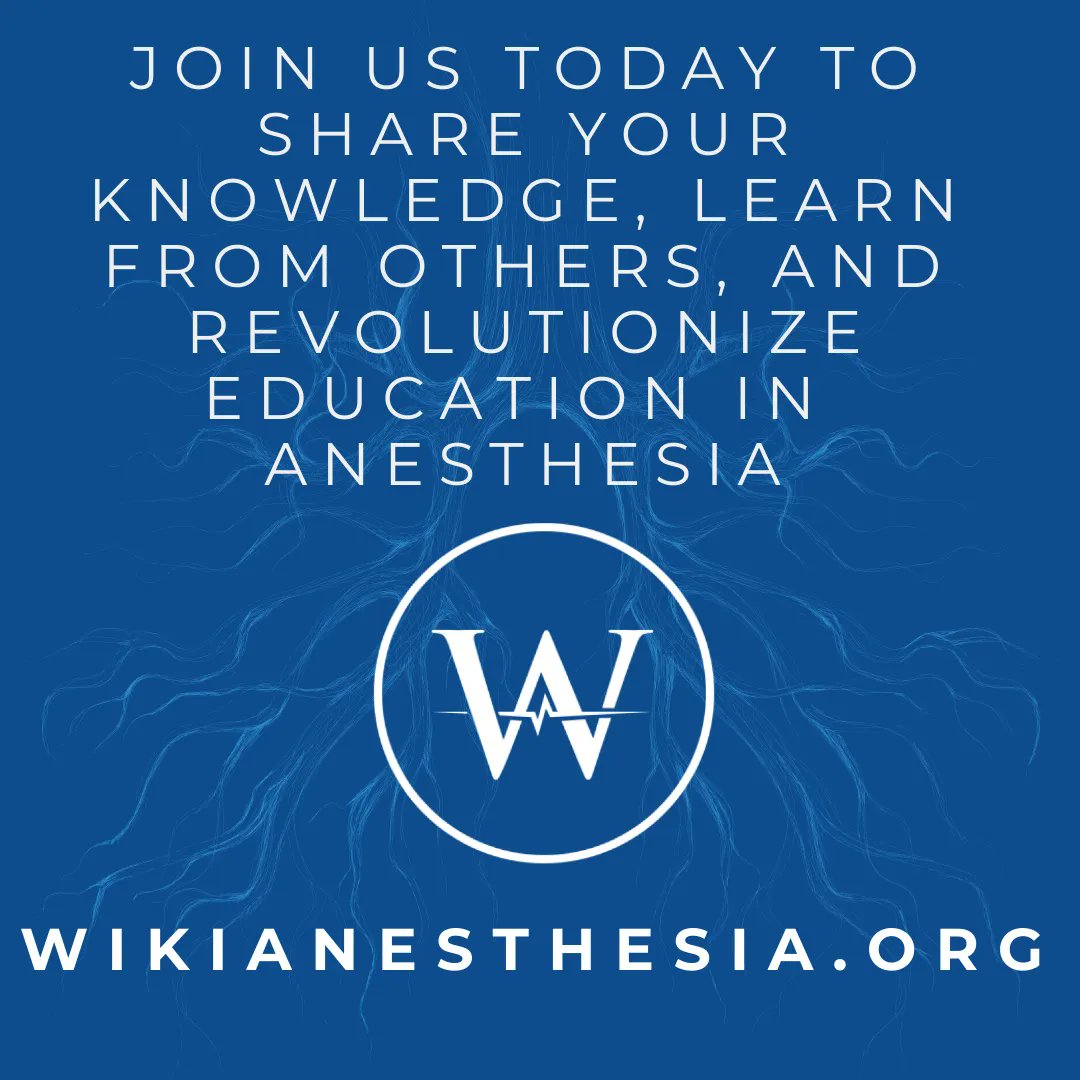 WikiAnesthesia tweet media