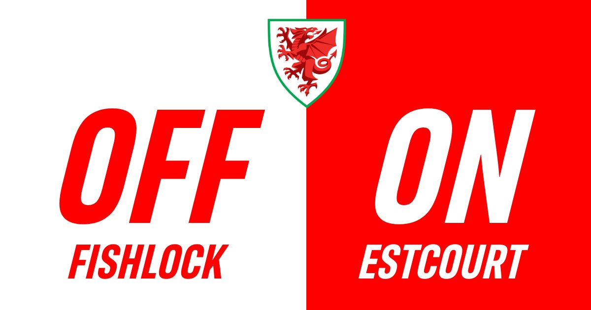 80' 🏴󠁧󠁢󠁷󠁬󠁳󠁿 5-0 🇬🇷

Jess Fishlock makes way for Charlie Estcourt. 

#BeFootball | #TogetherStronger