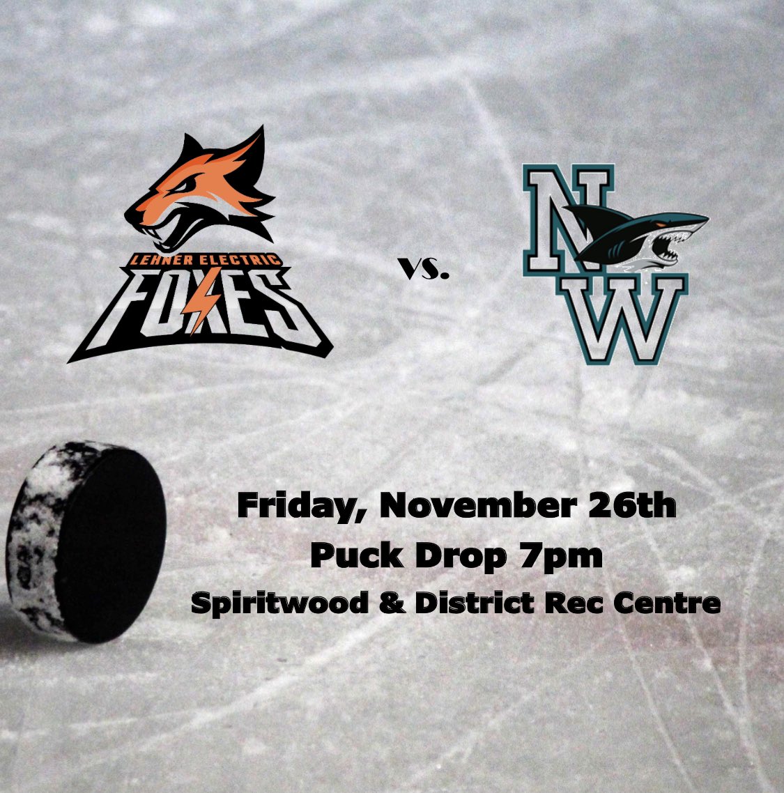 🦊Game Day🦊
We’re off to the lovely community of Spiritwood to tangle with the Northwest Sharks! Keep an eye on our Instagram stories for game updates! Go Foxes!