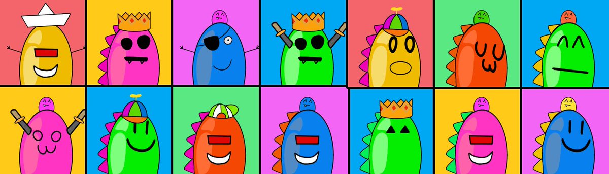 ImDragno's tweet photo. Introducing Crazy Slimes Club NFT
First 50 Dropping December 15th 5PM BST
0.025ETH Each
#NFT #NFTdrop https://t.co/FpWJogpfYB