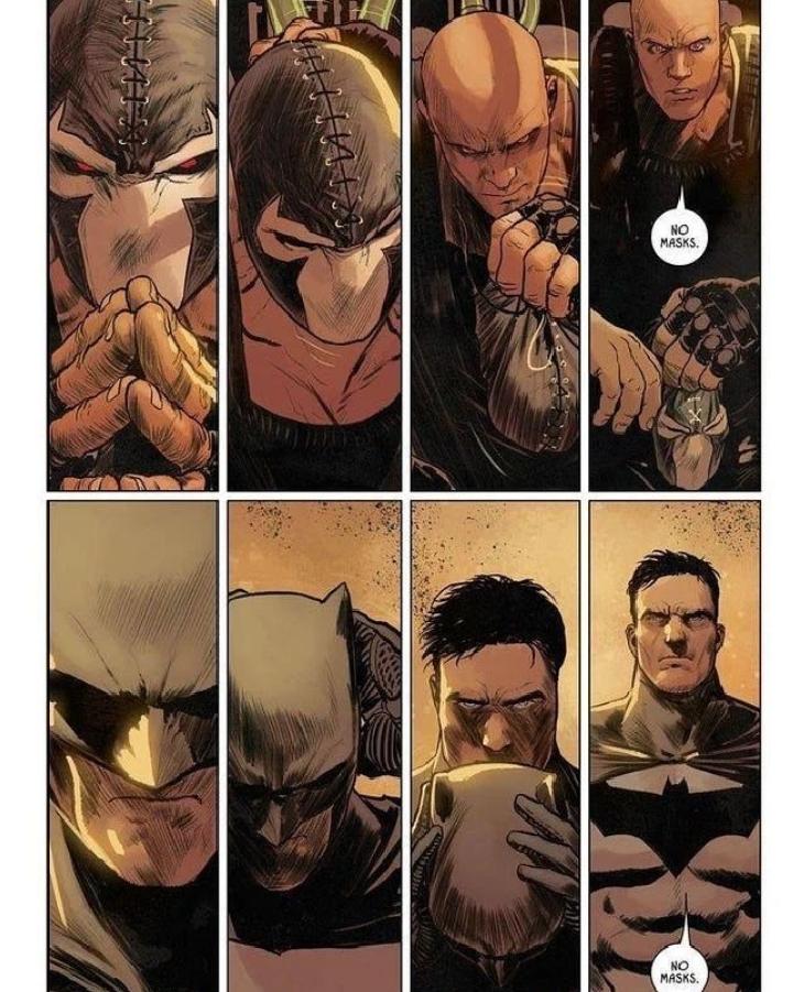 SuperVillain247's tweet photo. I love this panel bane vs batman #cityofbane https://t.co/apcg6Ror8E