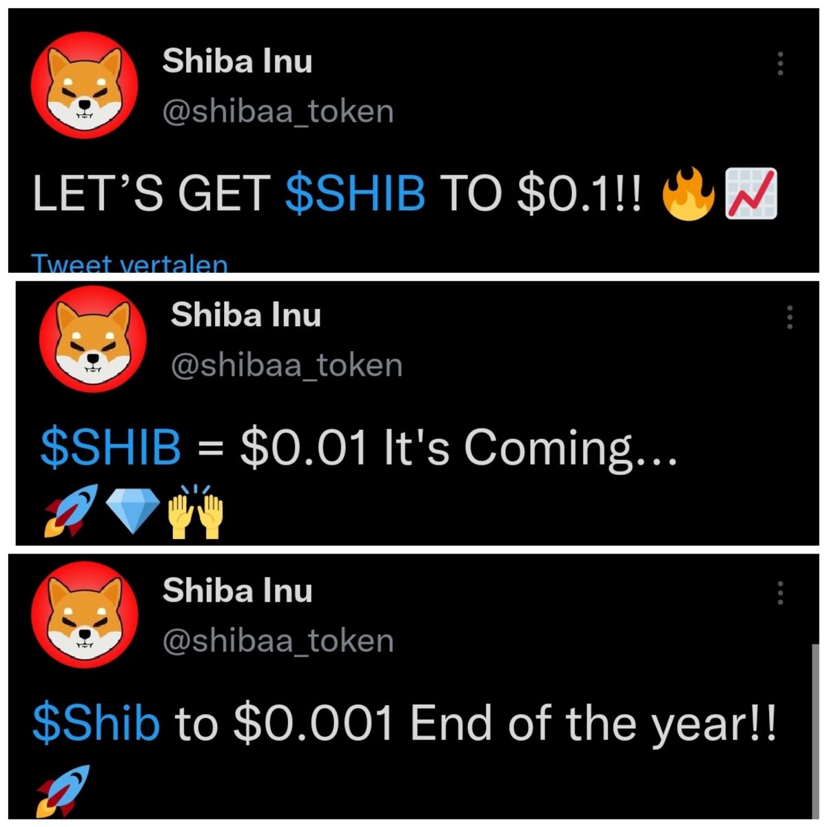 Lowtjelopez's tweet photo. @ShibInform Hmm I'm so excited to see which of your tweet will come true, eoy.. Good luck.. ✌️✌️ https://t.co/RcXVE4delH