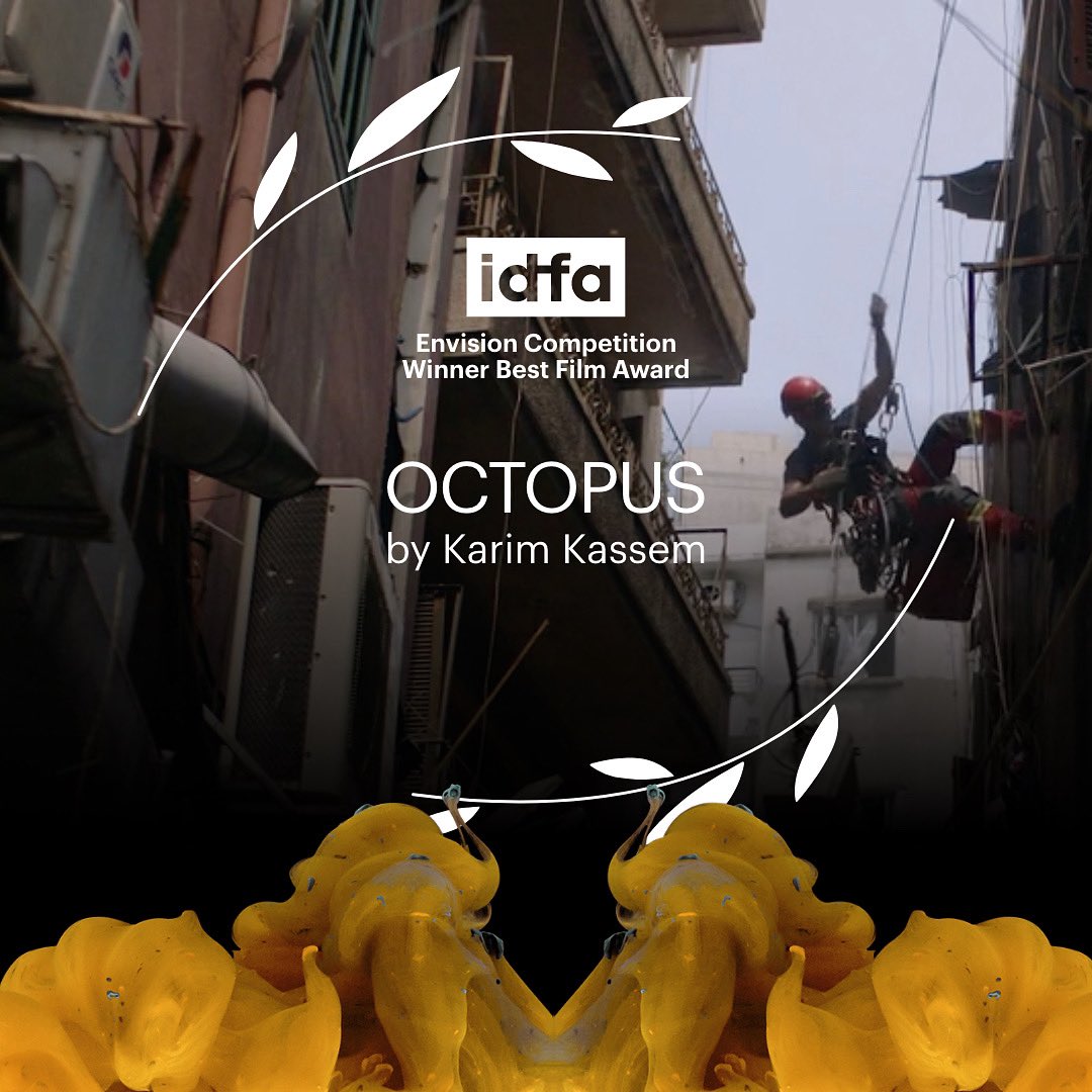 Congratulations to the team of Octopus for taking the top prize @idfafestival! 
🥂🍾🎬🎥
We partnered with #karimkassem on his latest feature, Octopus, to support #filmfinancing and #presskit development.

#documentaryfilm #bestfilmaward #wearelebanon #filmfestival #arabfilm