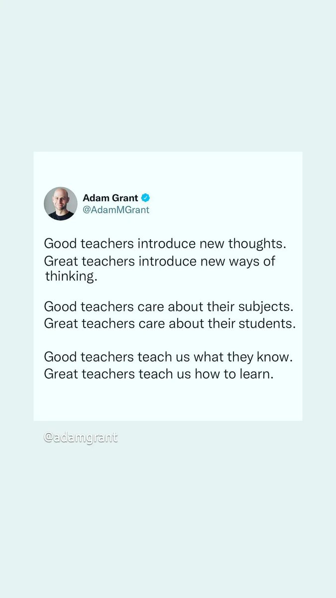 MFrancisSaviour's tweet photo. @AdamMGrant https://t.co/koal2NjkhJ