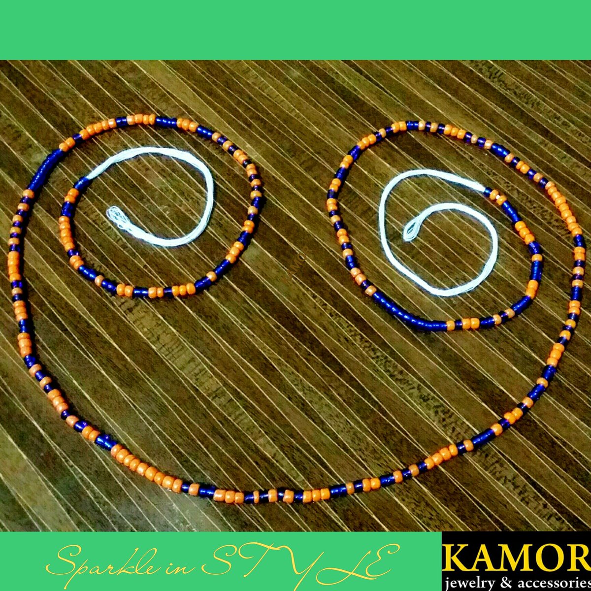 kamorjewelry's tweet photo. THREAD WAIST BEAD(ADULT) - Sample
.
A string - 15GHC
.
Call/Whatsapp 0265676969
.
Wholesale available
.
Nationwide delivery at a FEE
.
#Beads #Waistbeads #Jewelry #Fashion #Retail #Wholesale #Handmade #menjewelry #womenjewelry #kidsjewelry #madeinghana
#KAMOR #SparkleInSTYLE https://t.co/oUlPgZHcwK
