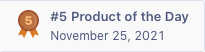 AccessOwl's tweet photo. We have become the Top #5 Product of the day. Thanks a lot for your support! #producthunt #launch https://t.co/leSMckpXxz https://t.co/WU6lj3rPqs